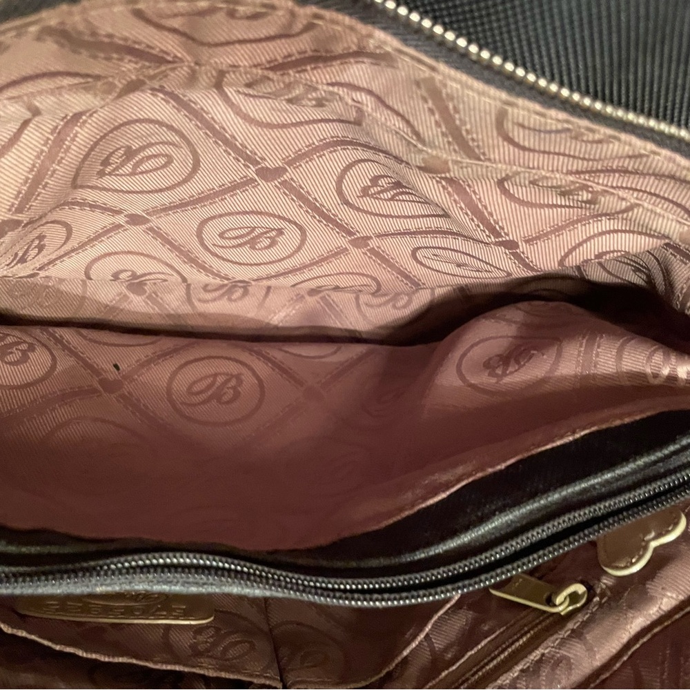 Brighton Stylish Black and Tan Women's Bag - Picture 11 of 11